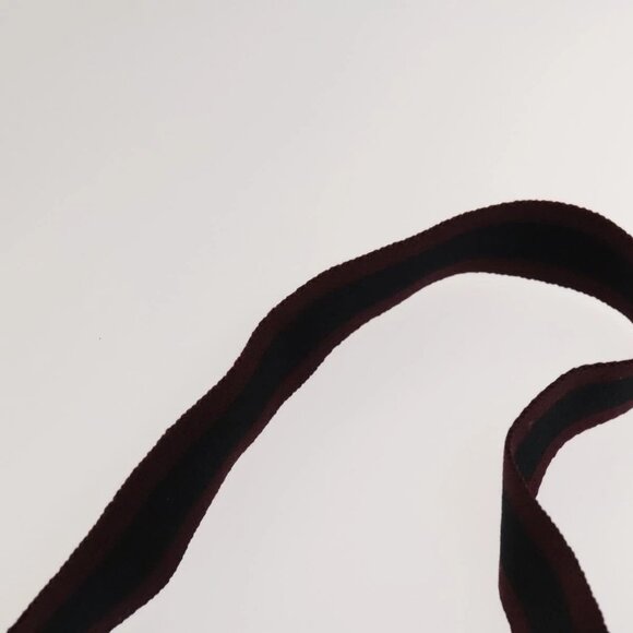 HERMES Fourre Tout Bag Canvas 2Set Black Brown Auth bs23479 - Picture 9 of 13